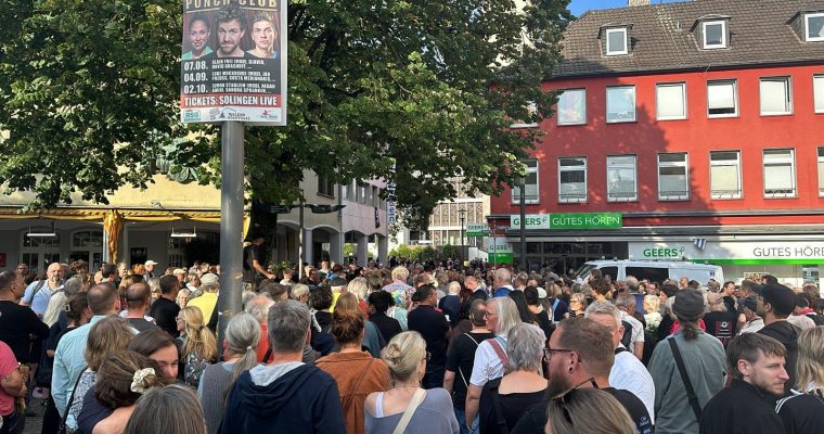Die islamische Gemeinschaft verurteilt den Angriff beim Solinger Stadtfest