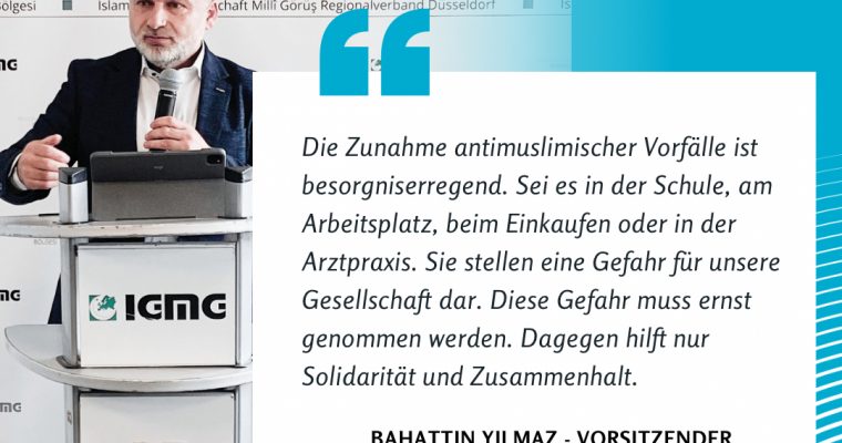 “Kein Platz für Hass!” – Internationale Woche gegen antimuslimischen Rassismus