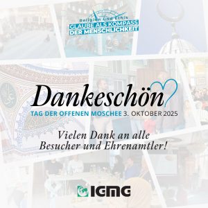 Tag der offenen Moschee 2025 – „Glaube als Kompass der Menschlichkeit“